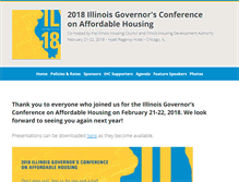 Tablet Screenshot of ilgovernorsconference.org